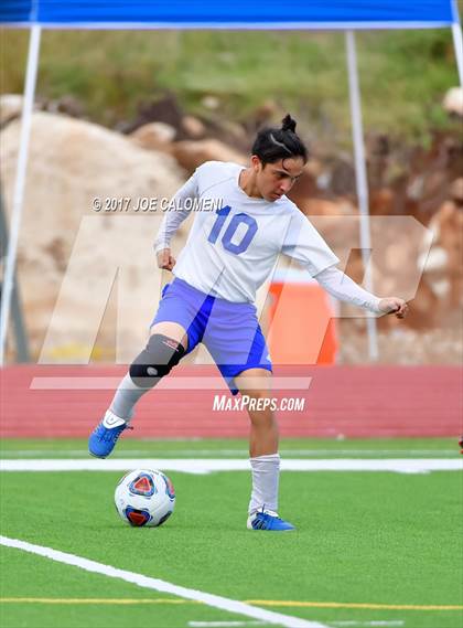Thumbnail 3 in Dallas International vs Presbyterian Pan American (TAPPS State Soccer Championship Final) photogallery.