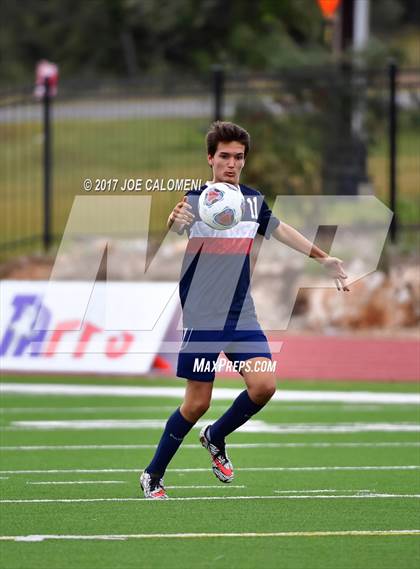 Thumbnail 1 in Dallas International vs Presbyterian Pan American (TAPPS State Soccer Championship Final) photogallery.