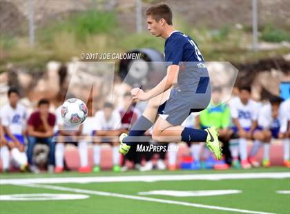 Thumbnail 2 in Dallas International vs Presbyterian Pan American (TAPPS State Soccer Championship Final) photogallery.