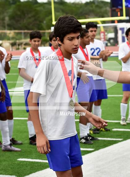 Thumbnail 1 in Dallas International vs Presbyterian Pan American (TAPPS State Soccer Championship Final) photogallery.