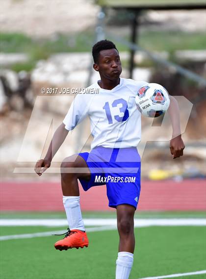 Thumbnail 2 in Dallas International vs Presbyterian Pan American (TAPPS State Soccer Championship Final) photogallery.