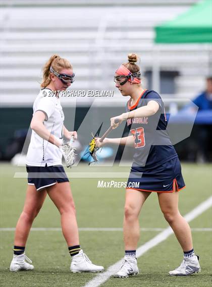 Thumbnail 2 in Bainbridge Island vs Eastside Catholic (WSLAX Final) photogallery.