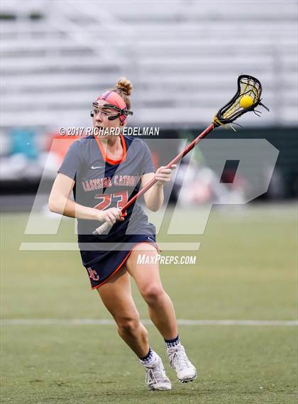 Thumbnail 1 in Bainbridge Island vs Eastside Catholic (WSLAX Final) photogallery.
