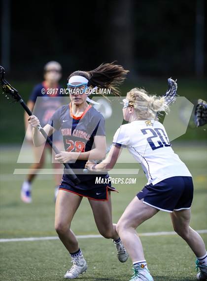 Thumbnail 2 in Bainbridge Island vs Eastside Catholic (WSLAX Final) photogallery.