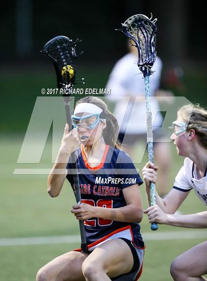 Thumbnail 2 in Bainbridge Island vs Eastside Catholic (WSLAX Final) photogallery.