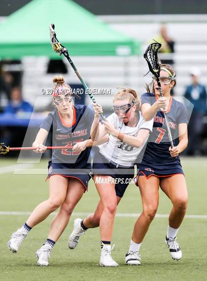 Thumbnail 2 in Bainbridge Island vs Eastside Catholic (WSLAX Final) photogallery.