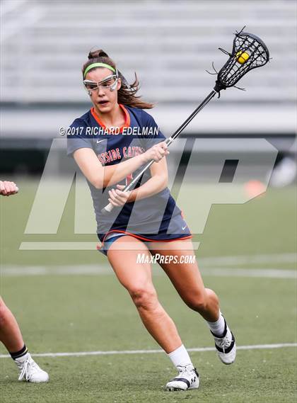 Thumbnail 3 in Bainbridge Island vs Eastside Catholic (WSLAX Final) photogallery.