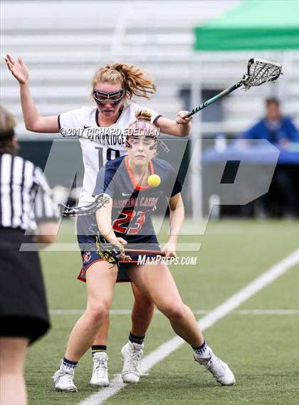 Thumbnail 3 in Bainbridge Island vs Eastside Catholic (WSLAX Final) photogallery.