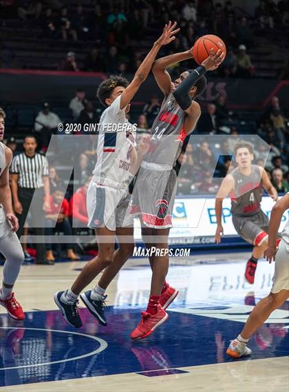 Thumbnail 3 in Dublin vs. Modesto Christian (MaxPreps MLK Classic) photogallery.