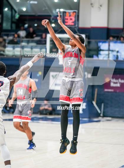 Thumbnail 2 in Dublin vs. Modesto Christian (MaxPreps MLK Classic) photogallery.
