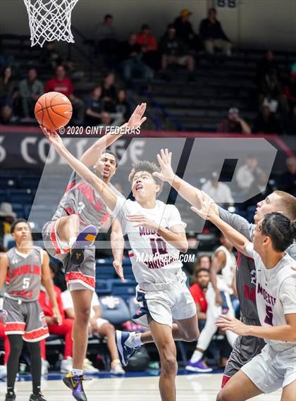 Thumbnail 1 in Dublin vs. Modesto Christian (MaxPreps MLK Classic) photogallery.