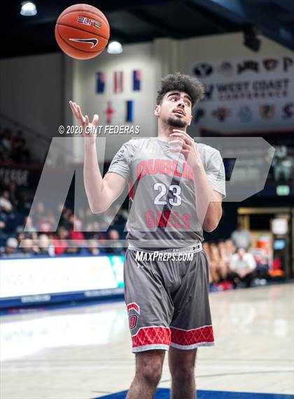 Thumbnail 2 in Dublin vs. Modesto Christian (MaxPreps MLK Classic) photogallery.
