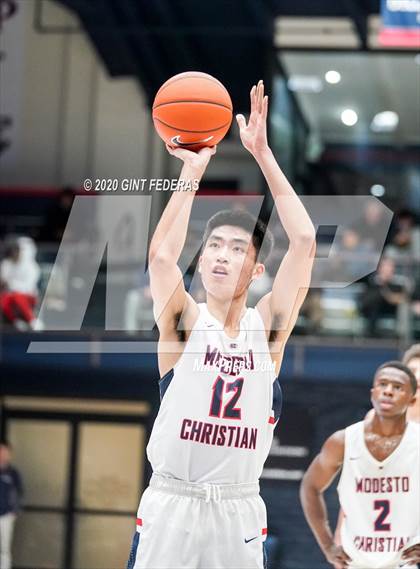 Thumbnail 2 in Dublin vs. Modesto Christian (MaxPreps MLK Classic) photogallery.