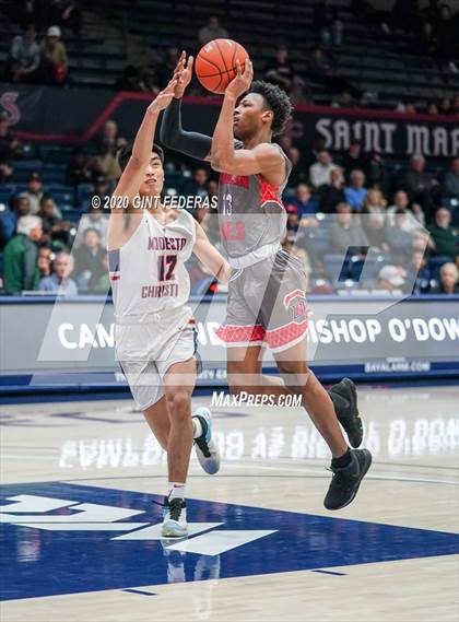 Thumbnail 1 in Dublin vs. Modesto Christian (MaxPreps MLK Classic) photogallery.