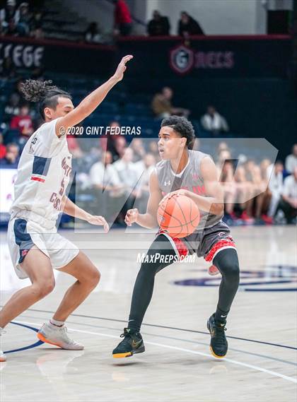 Thumbnail 2 in Dublin vs. Modesto Christian (MaxPreps MLK Classic) photogallery.