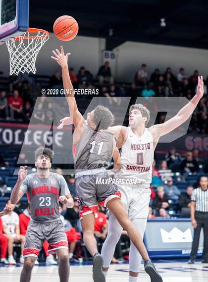 Thumbnail 1 in Dublin vs. Modesto Christian (MaxPreps MLK Classic) photogallery.