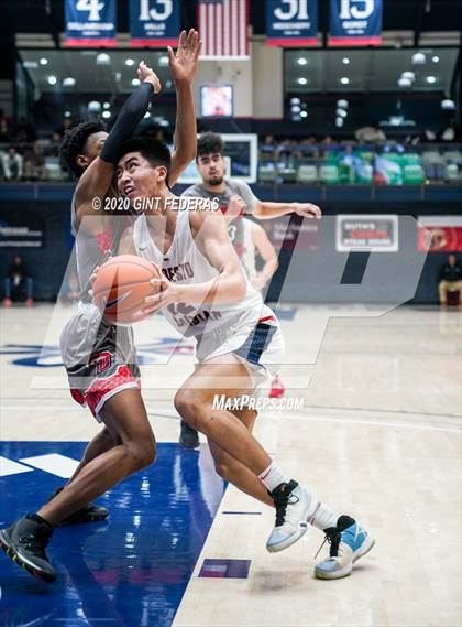 Thumbnail 1 in Dublin vs. Modesto Christian (MaxPreps MLK Classic) photogallery.