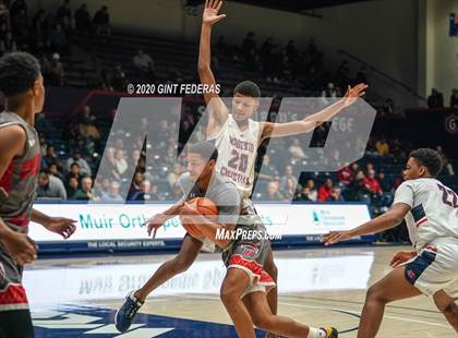 Thumbnail 2 in Dublin vs. Modesto Christian (MaxPreps MLK Classic) photogallery.