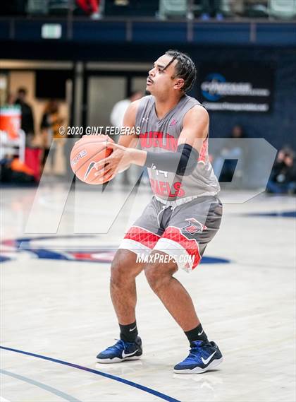 Thumbnail 3 in Dublin vs. Modesto Christian (MaxPreps MLK Classic) photogallery.