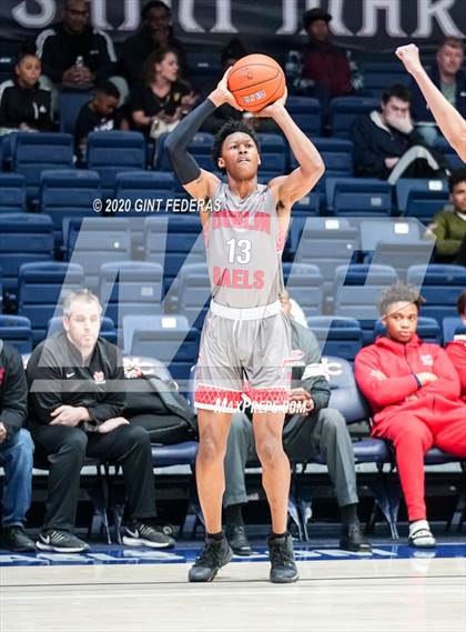 Thumbnail 2 in Dublin vs. Modesto Christian (MaxPreps MLK Classic) photogallery.