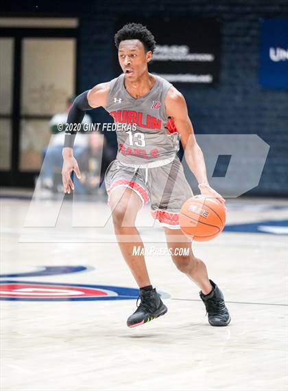 Thumbnail 2 in Dublin vs. Modesto Christian (MaxPreps MLK Classic) photogallery.