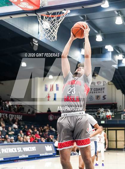 Thumbnail 1 in Dublin vs. Modesto Christian (MaxPreps MLK Classic) photogallery.