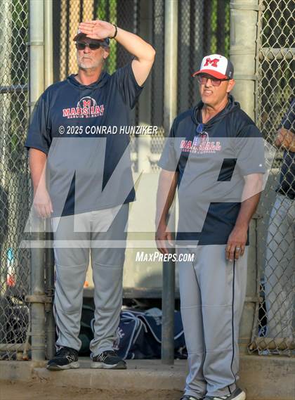 Thumbnail 2 in Marshall @ Santa Fe (CIF SS Division 6 Quarterfinals) photogallery.