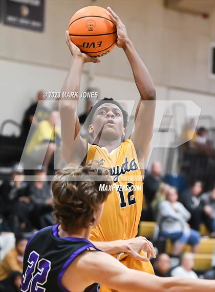 Thumbnail 1 in Arizona Lutheran Academy vs. Northwest Christian (Coyotes Basketball Invitational) photogallery.