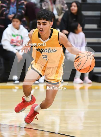 Thumbnail 2 in Arizona Lutheran Academy vs. Northwest Christian (Coyotes Basketball Invitational) photogallery.