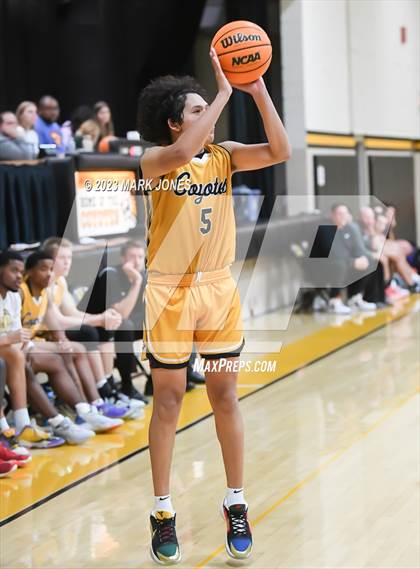 Thumbnail 3 in Arizona Lutheran Academy vs. Northwest Christian (Coyotes Basketball Invitational) photogallery.