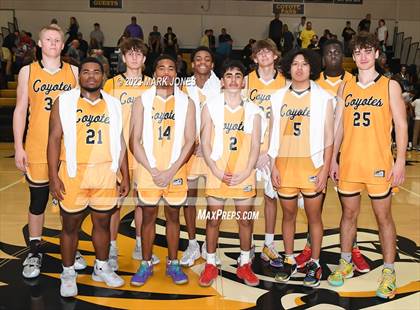 Thumbnail 2 in Arizona Lutheran Academy vs. Northwest Christian (Coyotes Basketball Invitational) photogallery.