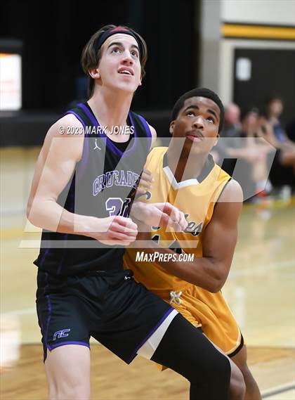 Thumbnail 2 in Arizona Lutheran Academy vs. Northwest Christian (Coyotes Basketball Invitational) photogallery.