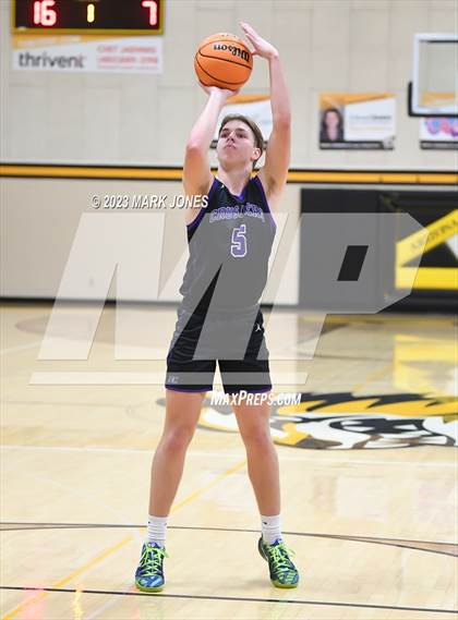 Thumbnail 2 in Arizona Lutheran Academy vs. Northwest Christian (Coyotes Basketball Invitational) photogallery.