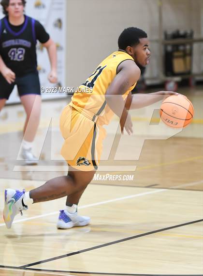 Thumbnail 2 in Arizona Lutheran Academy vs. Northwest Christian (Coyotes Basketball Invitational) photogallery.