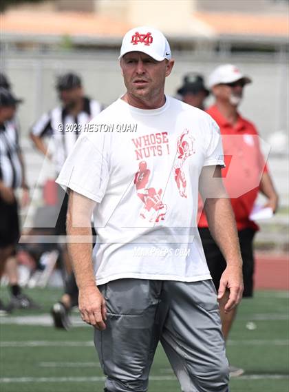 Thumbnail 1 in Rancho Cucamonga vs. Mater Dei (Battle At The Beach) photogallery.