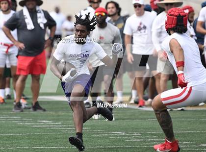 Thumbnail 3 in Rancho Cucamonga vs. Mater Dei (Battle At The Beach) photogallery.
