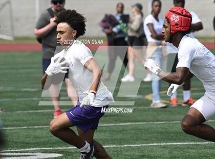 Thumbnail 3 in Rancho Cucamonga vs. Mater Dei (Battle At The Beach) photogallery.