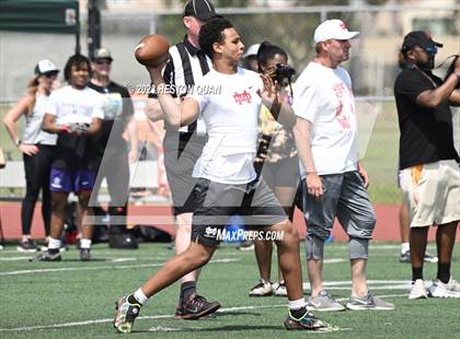 Thumbnail 1 in Rancho Cucamonga vs. Mater Dei (Battle At The Beach) photogallery.