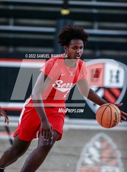 Thumbnail 2 in Lynwood vs Serra (Beverly Hills Tournament) photogallery.