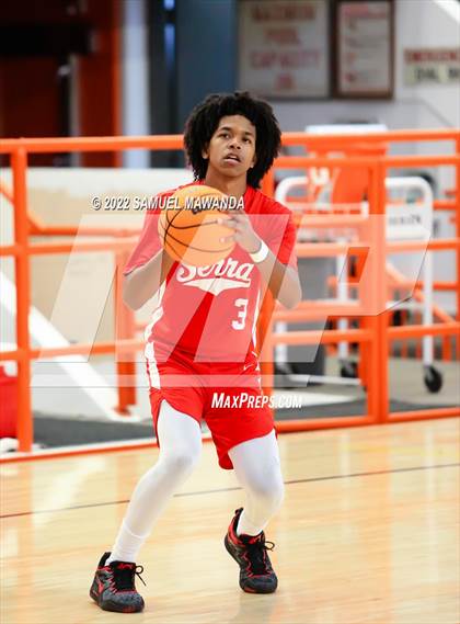Thumbnail 2 in Lynwood vs Serra (Beverly Hills Tournament) photogallery.
