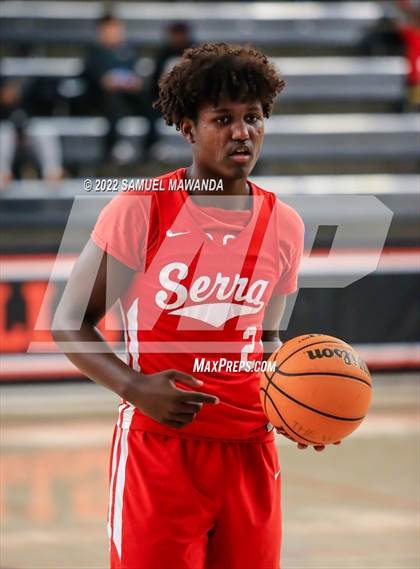 Thumbnail 2 in Lynwood vs Serra (Beverly Hills Tournament) photogallery.