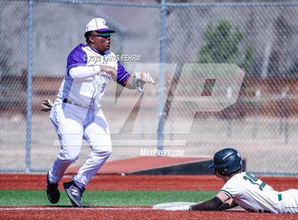 Thumbnail 3 in Falcon vs. Mesa Ridge (Trojan Baseball Invitational) photogallery.