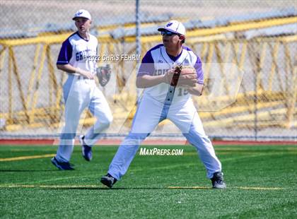 Thumbnail 3 in Falcon vs. Mesa Ridge (Trojan Baseball Invitational) photogallery.