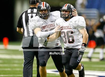 Thumbnail 2 in Steele vs Churchill (UIL 6A Quarterfinal) photogallery.