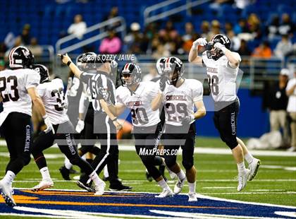 Thumbnail 1 in Steele vs Churchill (UIL 6A Quarterfinal) photogallery.