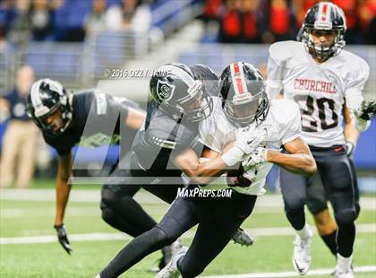 Thumbnail 3 in Steele vs Churchill (UIL 6A Quarterfinal) photogallery.