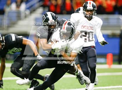 Thumbnail 1 in Steele vs Churchill (UIL 6A Quarterfinal) photogallery.