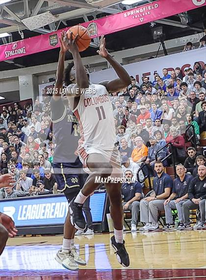 Thumbnail 1 in Columbus vs. Notre Dame (SO) (Army National Guard Hoophall Classic) photogallery.