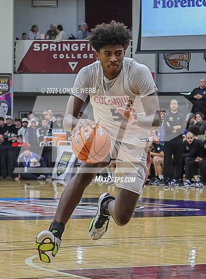 Thumbnail 1 in Columbus vs. Notre Dame (SO) (Army National Guard Hoophall Classic) photogallery.