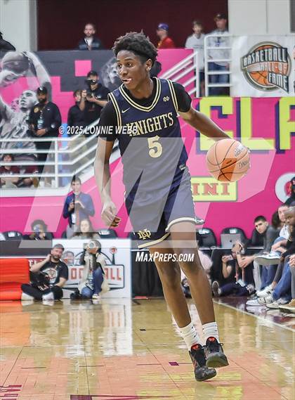 Thumbnail 2 in Columbus vs. Notre Dame (SO) (Army National Guard Hoophall Classic) photogallery.